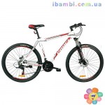 Велосипед 27,5д. G275BASIS A275-1 бело-красный